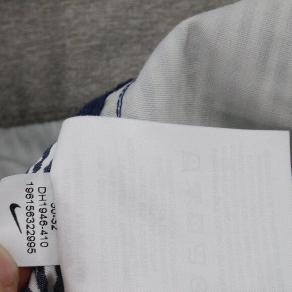 Malbon Golf x Nike Pant Mens 30 Dri-FIT UV Chino Striped Straight Leg Mid Rise - Picture 15 of 15